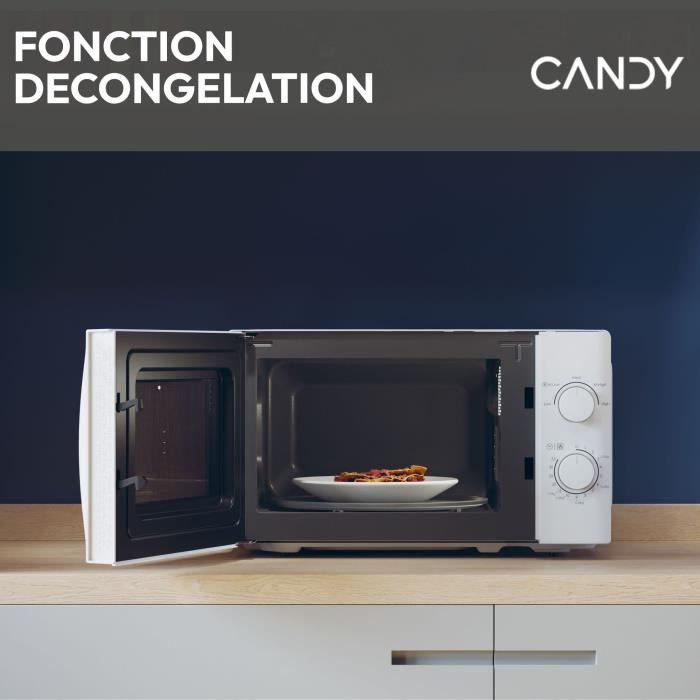 CMW20SMW Mono CANDY Idea microwave - 20L - MO: 700W - Mechanical UI - 5 power levels - White