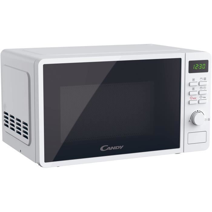 CMGA20SDLWLI CANDY Idea Grill Microwave - 20L - MO: 700W - Grill: 800W - Digital UI - 5 power levels - White