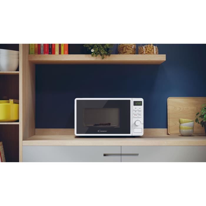 CMWA20SDLWLI Mono microwave CANDY Idea - 20L - MO: 700W - Digital UI - 5 power levels - White