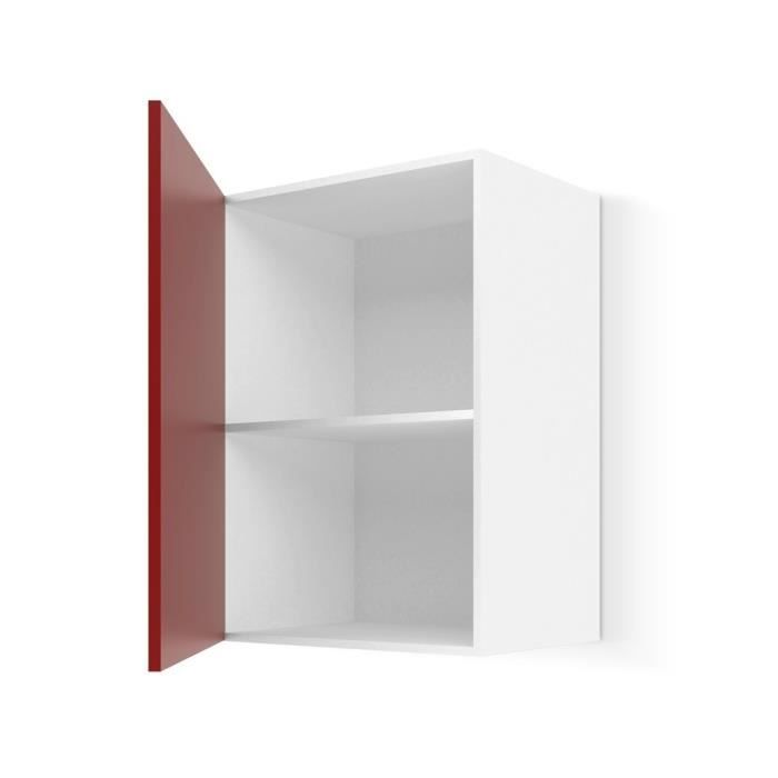 Ultra kitchen top furniture 40 cm - matt red