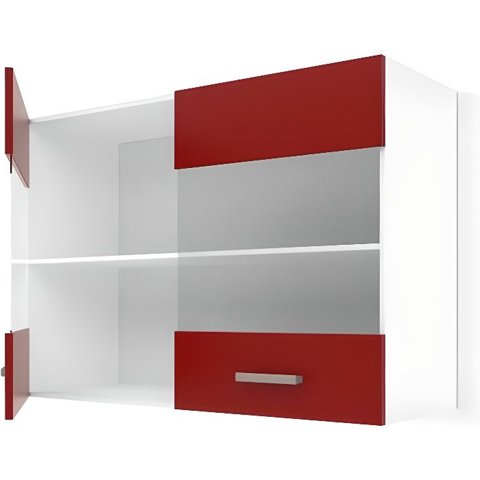 Ultra Kitchen Furniture L 80 cm - Matt Red