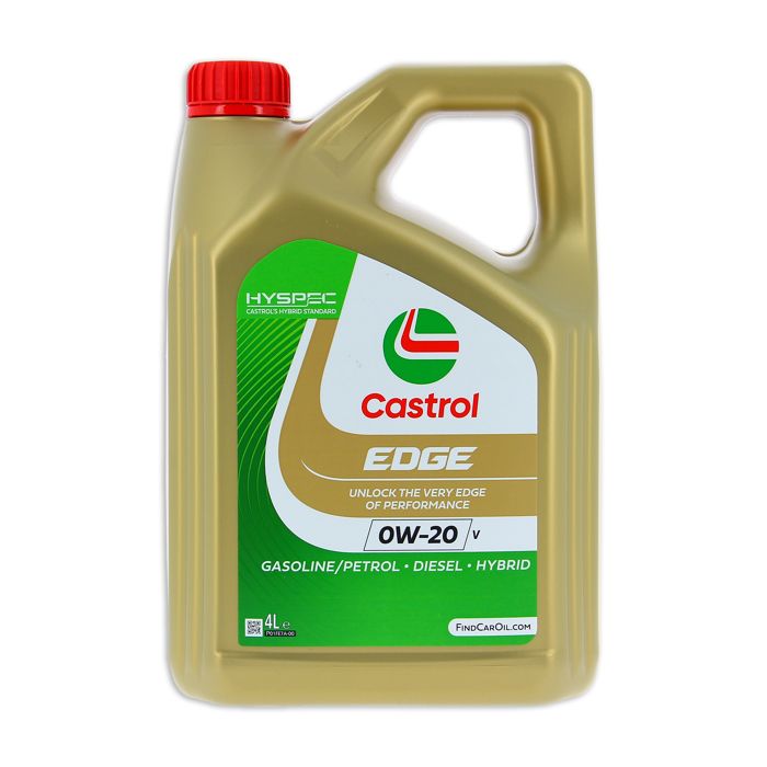 Engine oil - CASTROL - EDGE 0W-20 V - 4L