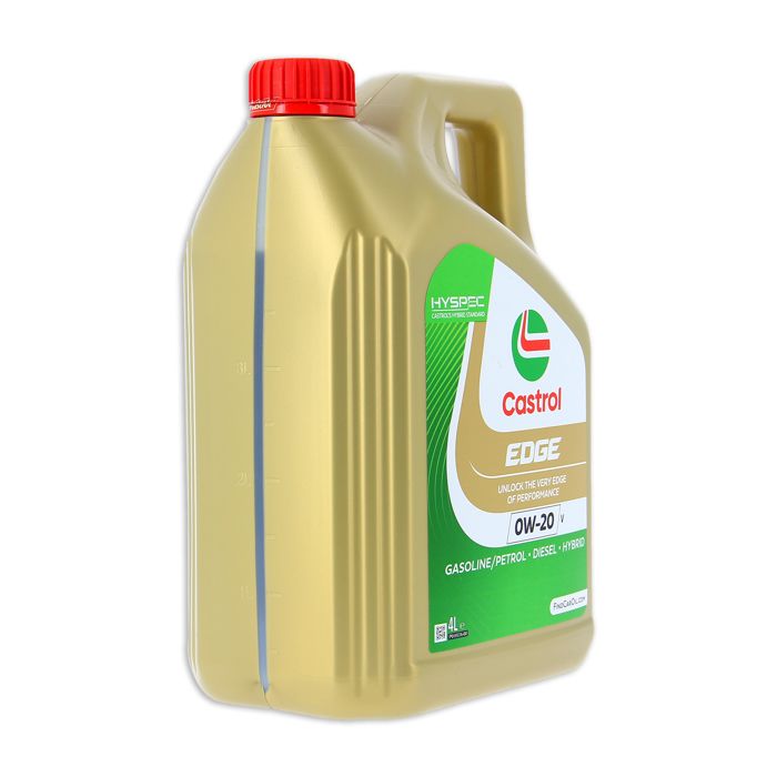 Engine oil - CASTROL - EDGE 0W-20 V - 4L