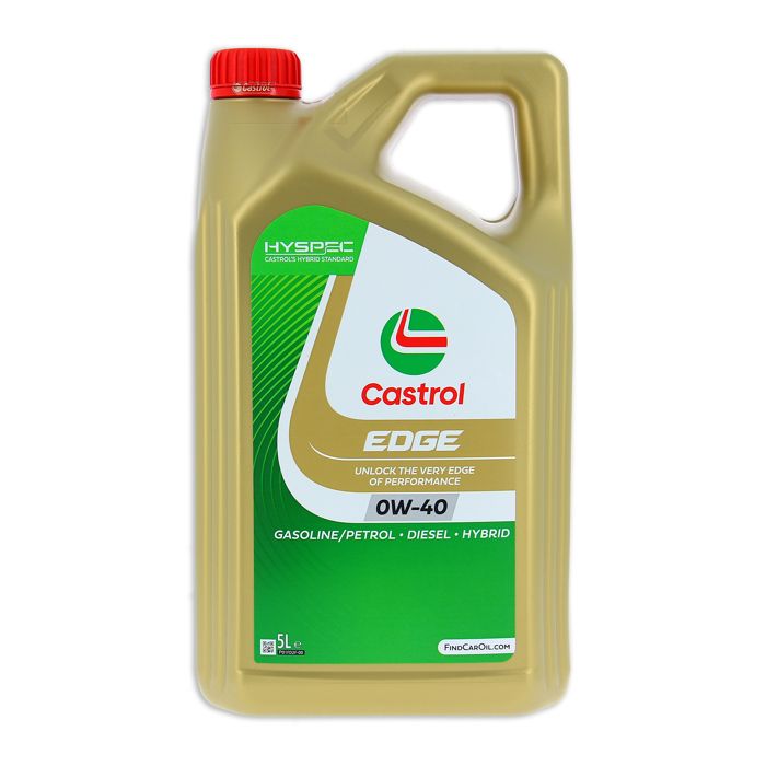 Engine oil - CASTROL - EDGE 0W-40 - 5L