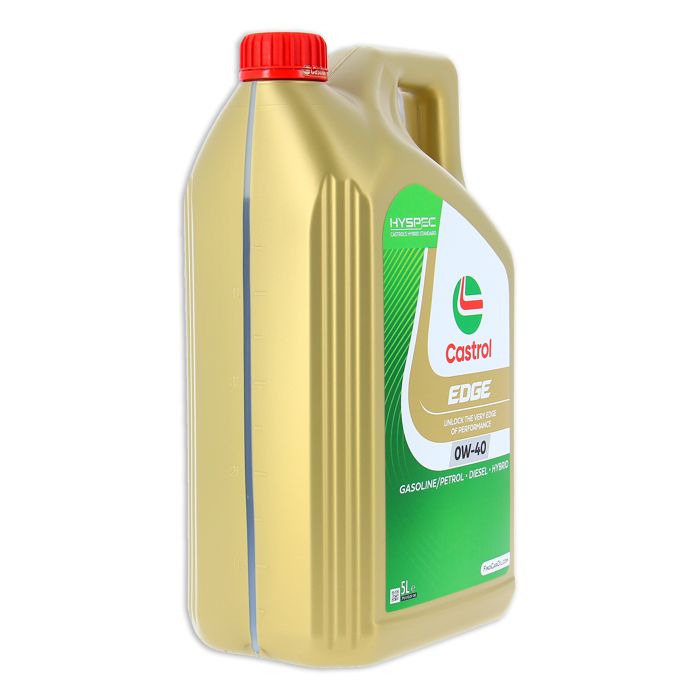 Engine oil - CASTROL - EDGE 0W-40 - 5L