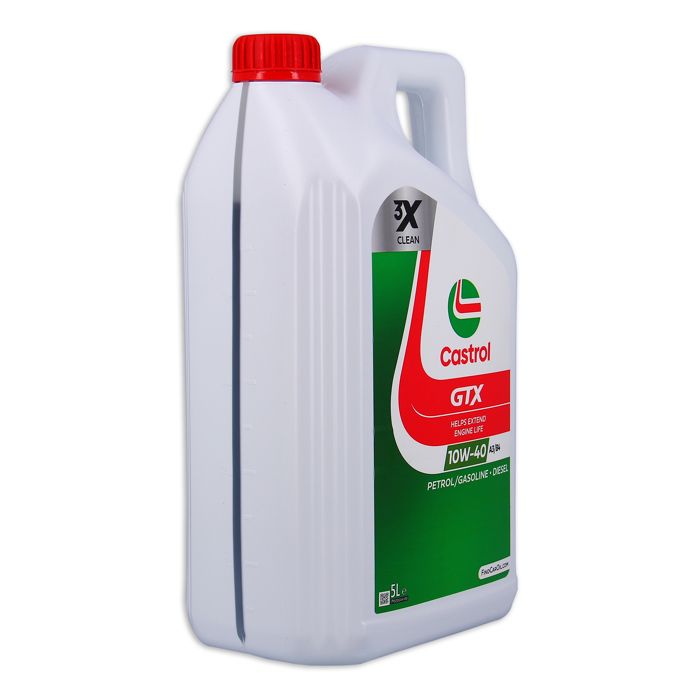 Engine oil - CASTROL - GTX 10W-40 A3/B4 - 5L