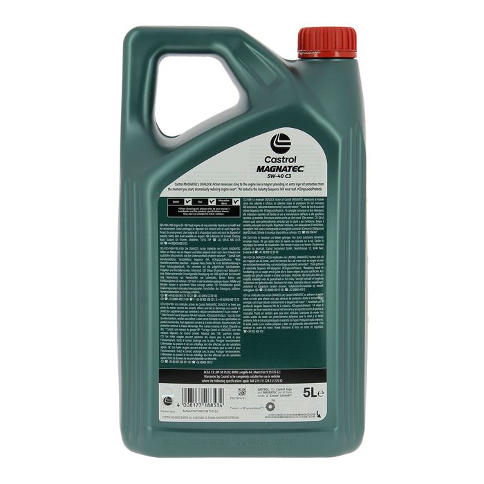 Engine oil - CASTROL - Magnatec 5W-40 C3 - 5L