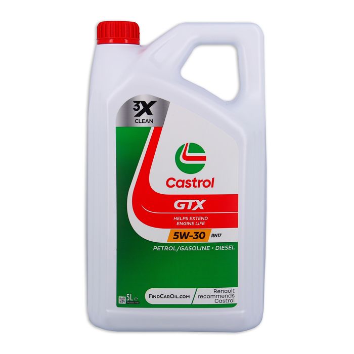 Engine oil - CASTROL - GTX 5W-30 RN17 - 5L
