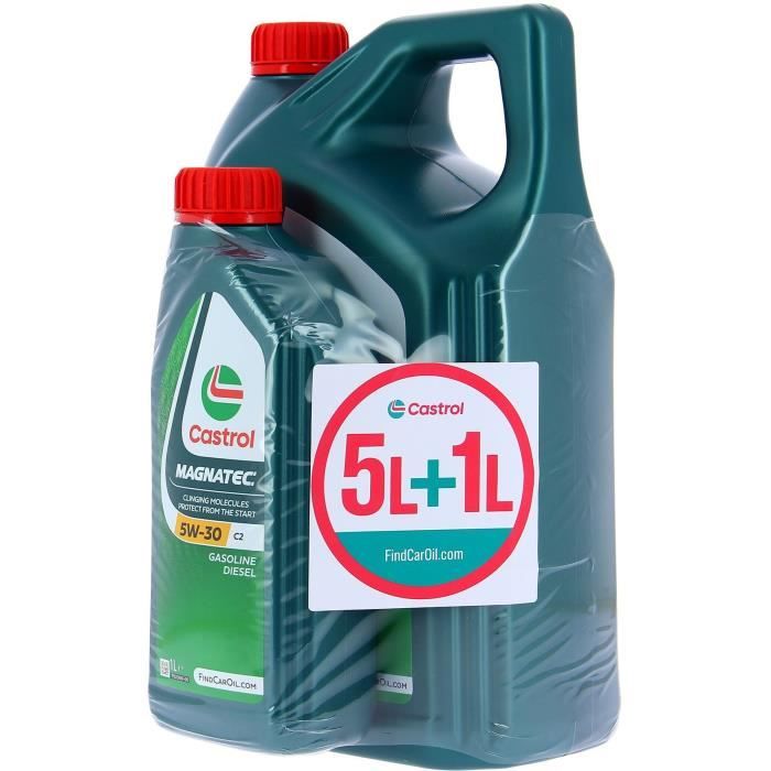 Engine Oil - CASTROL MAGNATEC - 5W-30 C2 - 5L+1L - 057166