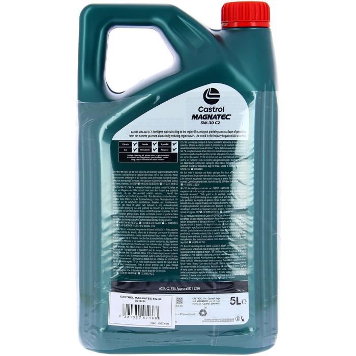 Engine Oil - CASTROL MAGNATEC - 5W-30 C2 - 5L+1L - 057166