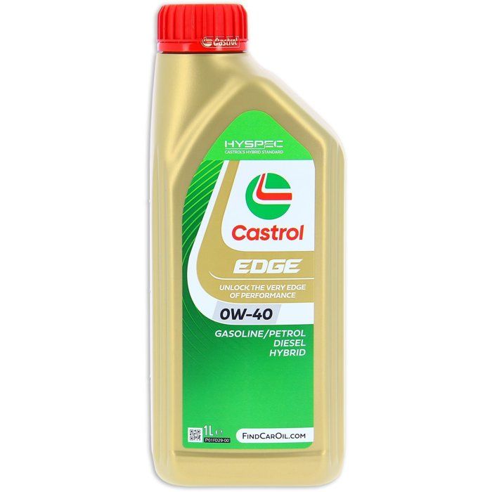 Engine oil - CASTROL - EDGE 0W-40 - 1L