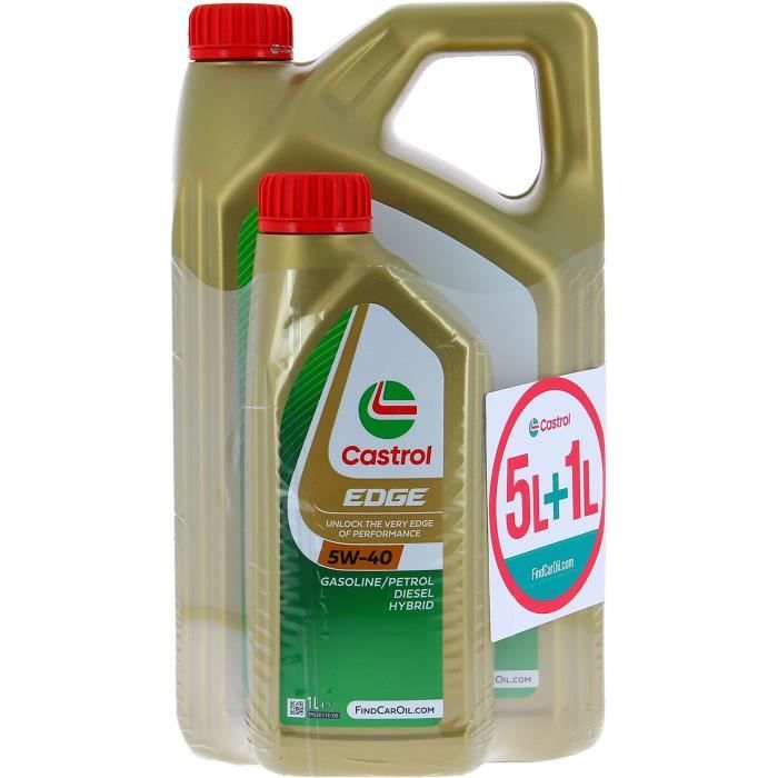 Engine Oil - CASTROL EDGE - 5W-40 - 5L+1L - 057326