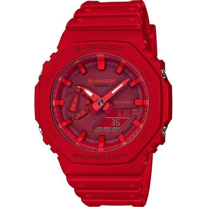 CASIO - G-SHOCK - Watch - Shock resistant - Multifunction - Red