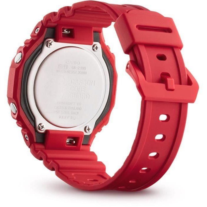 CASIO - G-SHOCK - Watch - Shock resistant - Multifunction - Red