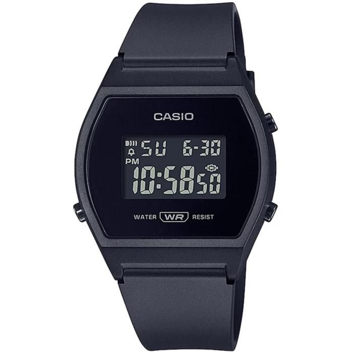 Casio Collection Women's Watch Black - CASIO - Quartz - Waterproof 5 Atm - Digital