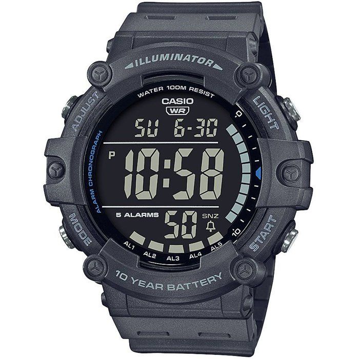 Sport watch - CASIO - Multifunction - Gray