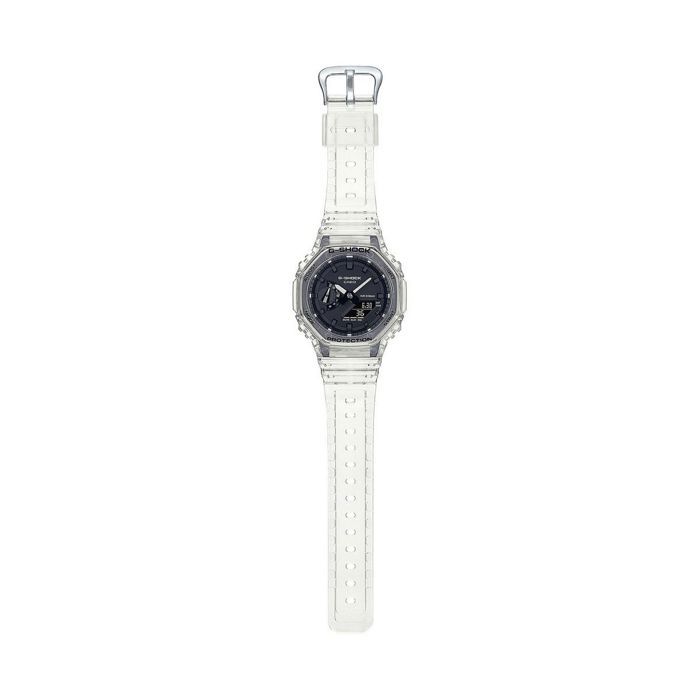 Watch G-SHOCK - CASIO - Shock resistant - Multifunction - Transparent white