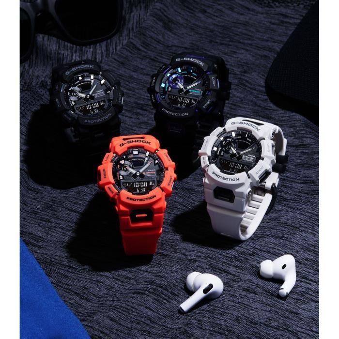 CASIO Watch G-SHOCK - Shock Resistant - Multifunction - White