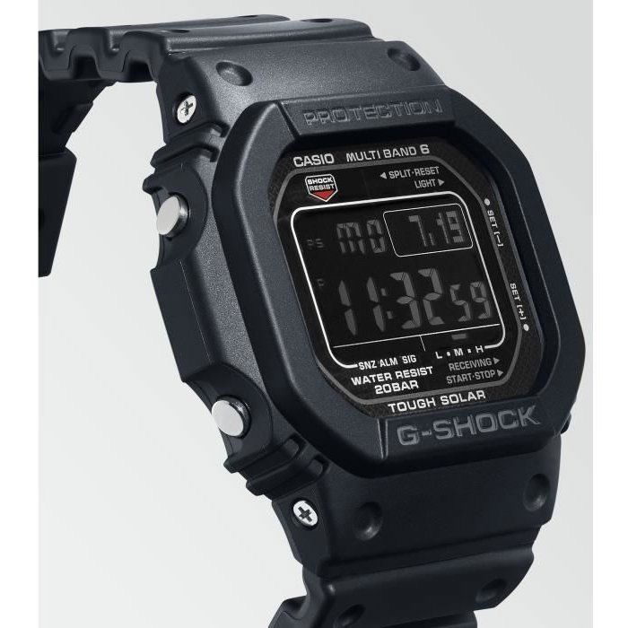 Watch - Casio - G-Shock The Origin - Men's - Black - Solar energy - Waterproof 20 Atm