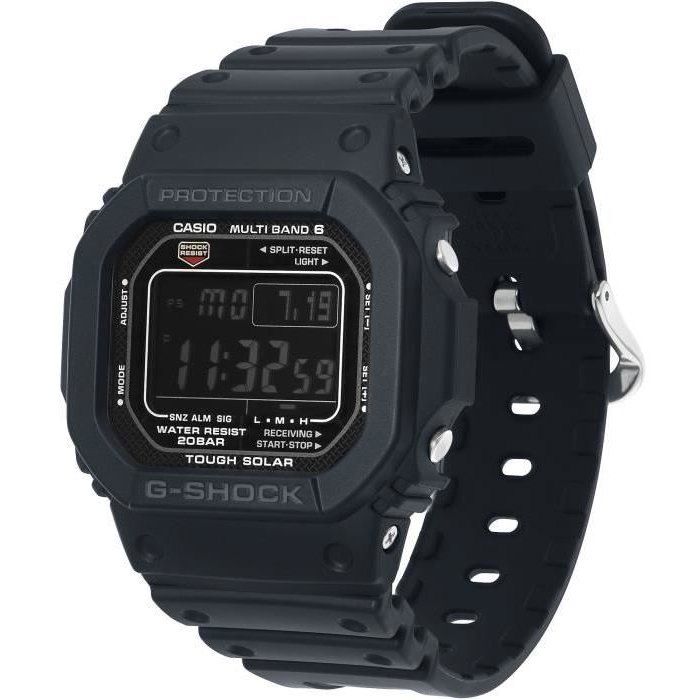 Watch - Casio - G-Shock The Origin - Men's - Black - Solar energy - Waterproof 20 Atm