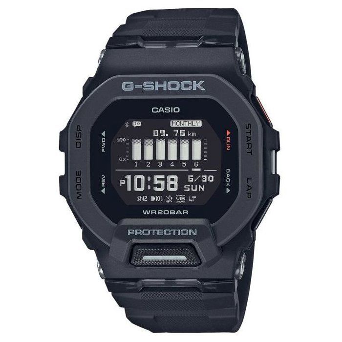 Casio G -Shock GBD -200-1er Watch - Shock resistant - Multifunction - Black