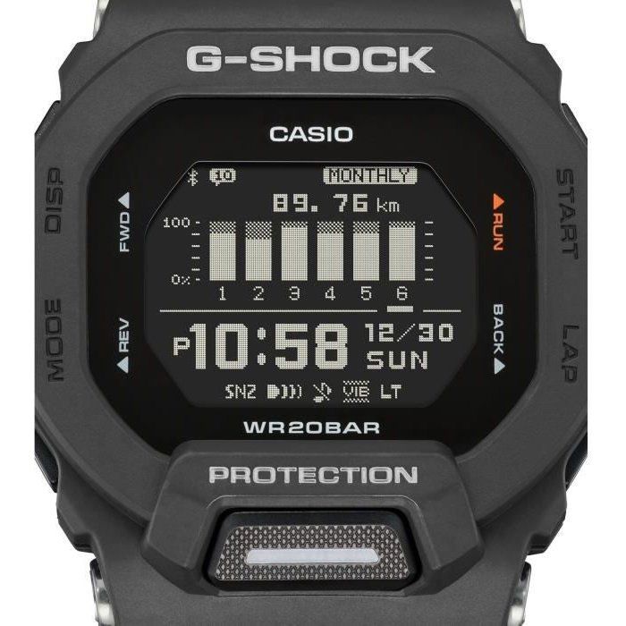 Casio G -Shock GBD -200-1er Watch - Shock resistant - Multifunction - Black