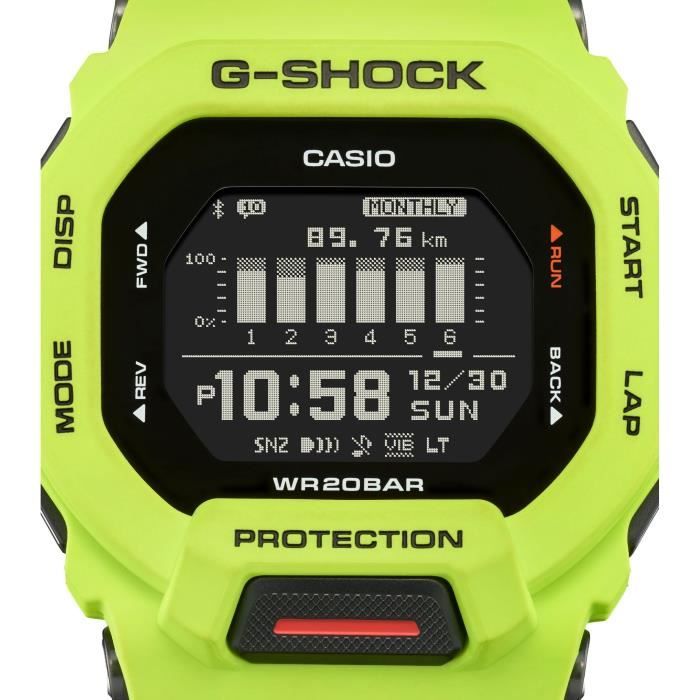 Watch - CASIO - G-Shock Sport - GBD-200-9ER - Fluorescent yellow