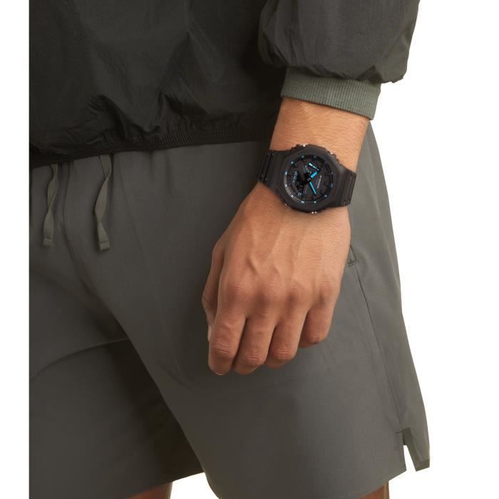 Watch - Casio - G -SHOCK - Black and resined blue