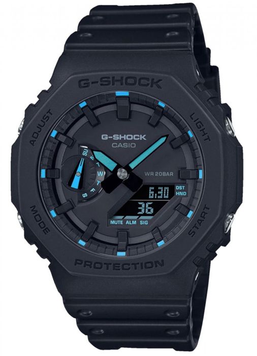 Watch - Casio - G -SHOCK - Black and resined blue