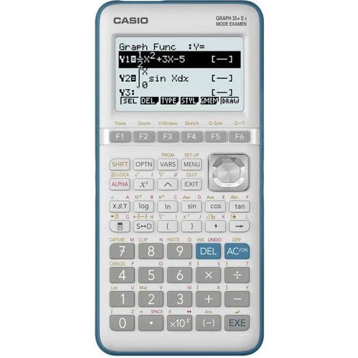CASIO Graph 35 + E II Python integrated calculator