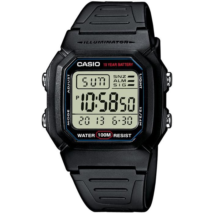 CASIO Men's Quartz Chronograph W800H1AVES Watch