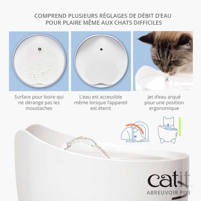 CAT IT Automatic Cat Water Fountain - 2.5 L - Green