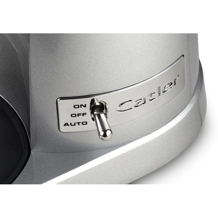 CATLER CG 8011 Professional Electric Coffee Grinder - Stainless Steel Conical Burrs - 25 Grind Settings - Ground Coffee - Stainless Steel