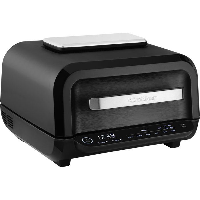 CATLER HG 410 8-in-1 Multifunction Convection Oven - Oil-Free Frying - Pizza - 120-Minute Timer - Black