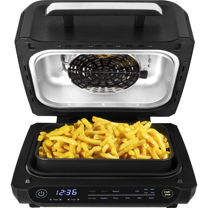 CATLER HG 410 8-in-1 Multifunction Convection Oven - Oil-Free Frying - Pizza - 120-Minute Timer - Black