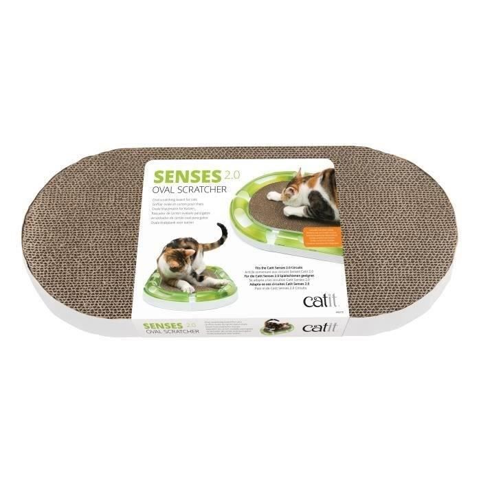 CAT IT Oval Scratcher Senses 2.0 - For Cat