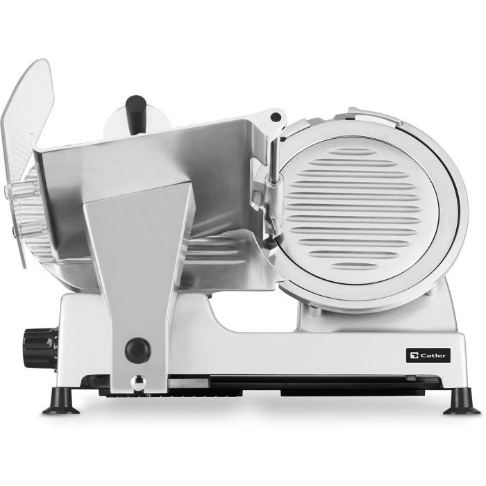 CATLER FS 9010 Electric Slicer - Dry-cured ham - Hard cheese - 195/220 mm blade - Sturdy metal body