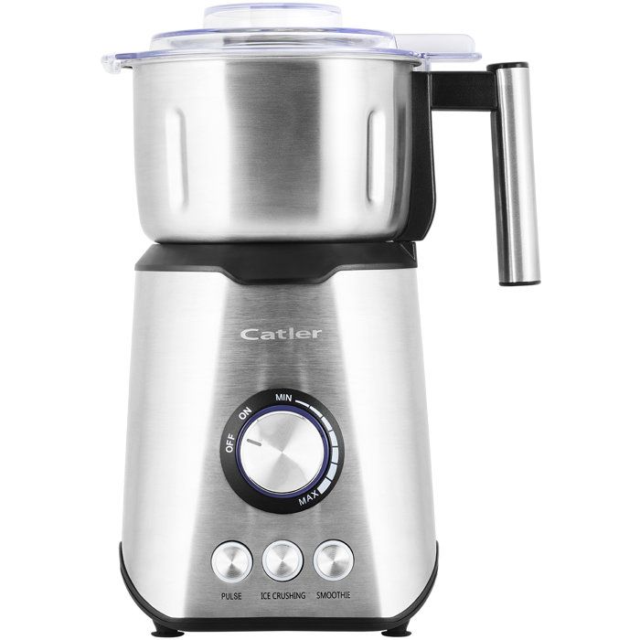 CATLER TB 820 Countertop Blender - Smoothies - Crushed Ice - 1.5-liter Glass Jar - 7 Speeds and Pulse Function - Stainless Steel