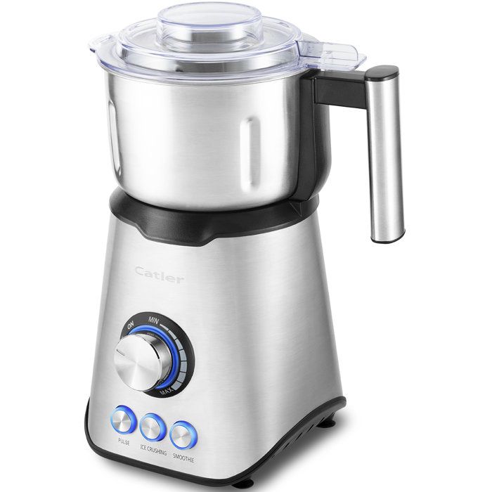 CATLER TB 820 Countertop Blender - Smoothies - Crushed Ice - 1.5-liter Glass Jar - 7 Speeds and Pulse Function - Stainless Steel