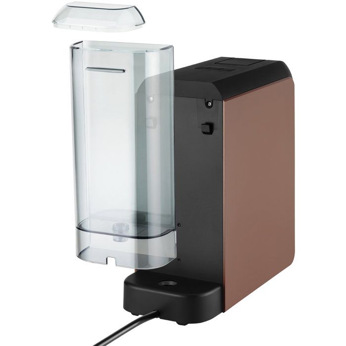 CATLER Porto ES 701 Pod and Capsule Coffee Maker - Compatible with Dolce Gusto and Nespresso - Ground Coffee - Black/Brown