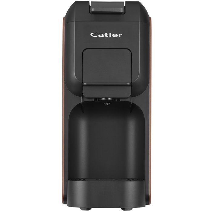 CATLER Porto ES 701 Pod and Capsule Coffee Maker - Compatible with Dolce Gusto and Nespresso - Ground Coffee - Black/Brown