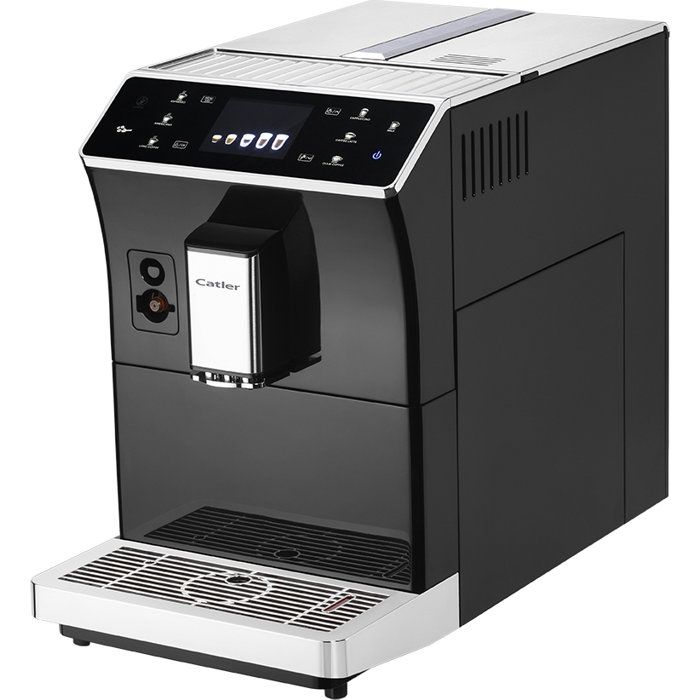 CATLER EA 950 Automatic Espresso Machine - Coffee Beans - Adjustable Stainless Steel Grinder - Automatic Cappuccino - Stainless Steel