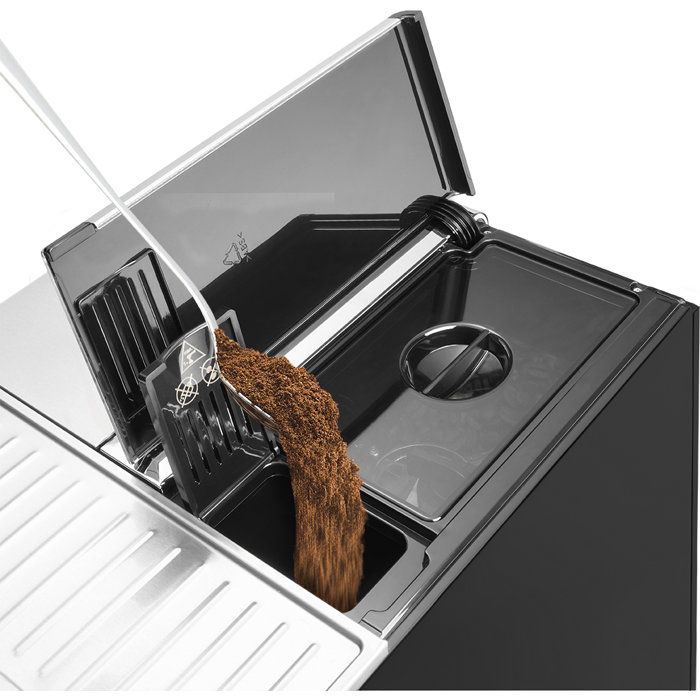 CATLER EA 950 Automatic Espresso Machine - Coffee Beans - Adjustable Stainless Steel Grinder - Automatic Cappuccino - Stainless Steel