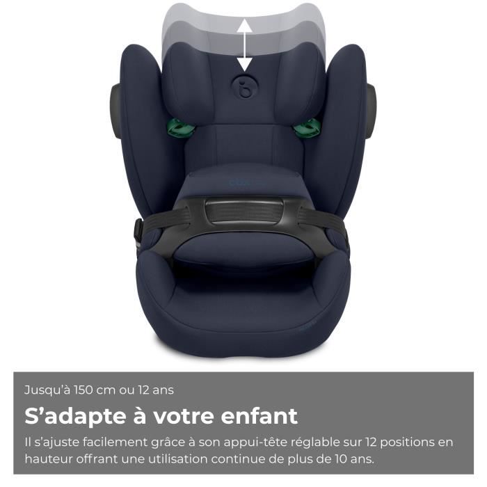 Car seat - CYBEX - Pallas B3 i-Size Blue Moon - Group 1/2/3 - Reclining - Navy blue