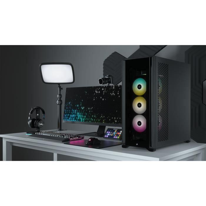 Corsair Pc Icue 7000x RGB Streed Glass-Black (CC-9011226-WW)