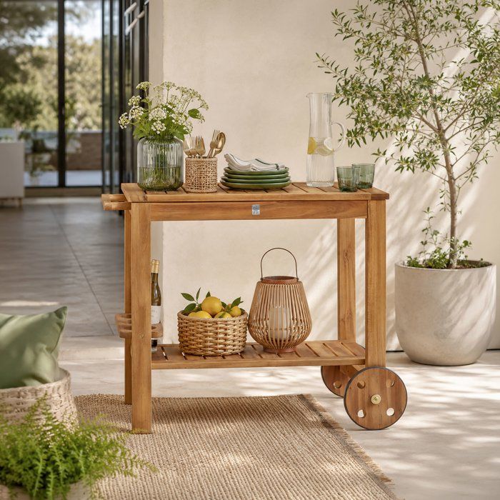 FSC eucalyptus wood garden table - 91,8x49,9x74cm