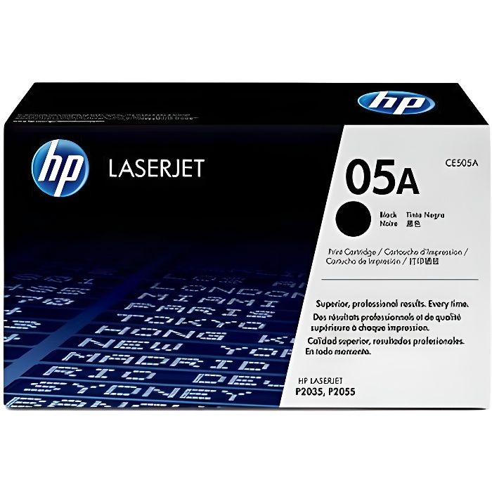 HP 05A (CE505A) Black Toner Cartridge for LaserJet P2035/P2055 Printers