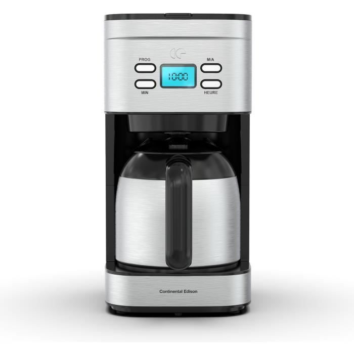 CONTINENTAL EDISON CF12TIXTH Filter coffee maker - 1.2 liters - jug - isothermal