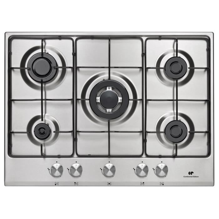 TABLE 5 FAYERS Continental Edison - Gas including 1 triple stainless steel crown