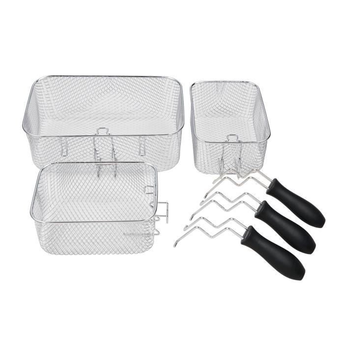 Deep fryer - CONTINENTAL EDISON - CEFR5IN3P - 5 L - 3 baskets